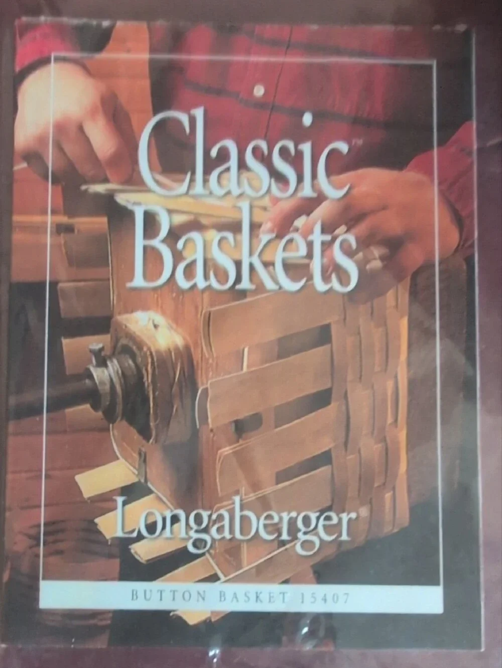 Longaberger 2001 Button Basket Set